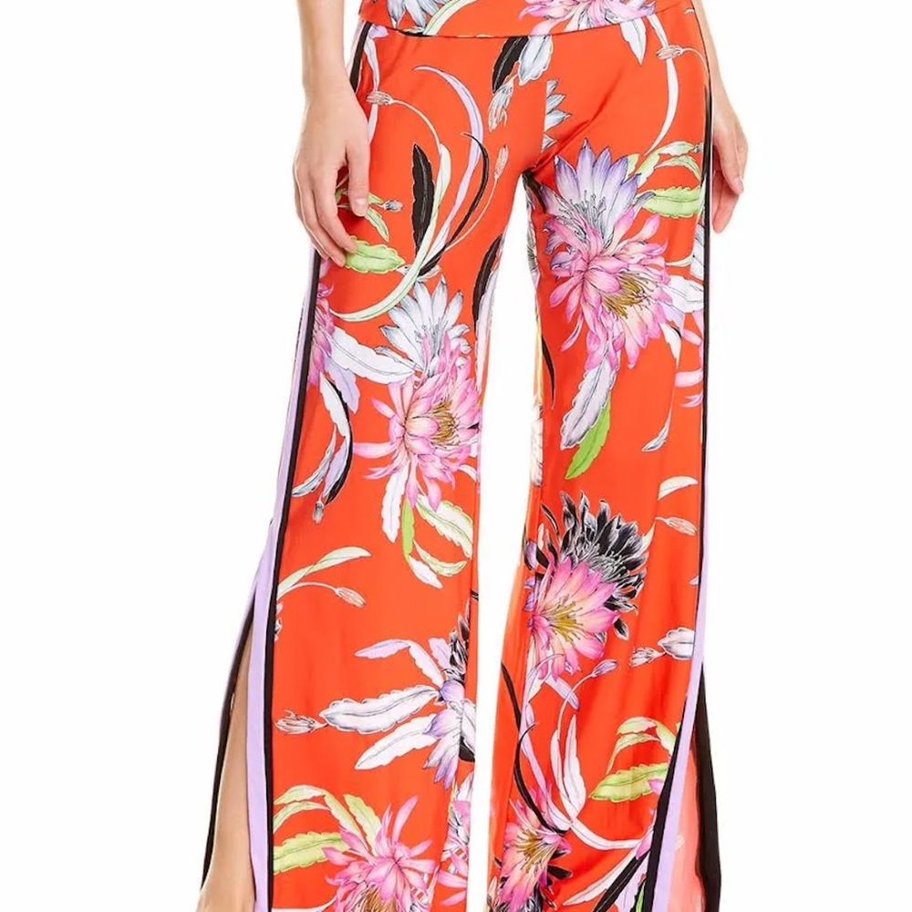 Trina Turk Shangri La’ Floral Print Coverup Pants